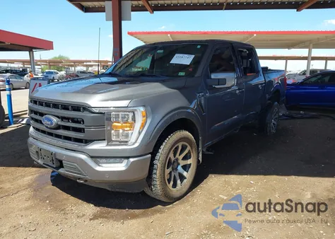 2022 Ford F-150 Lariat from USA, damaged, VIN 1FTFW1E84NKD18731